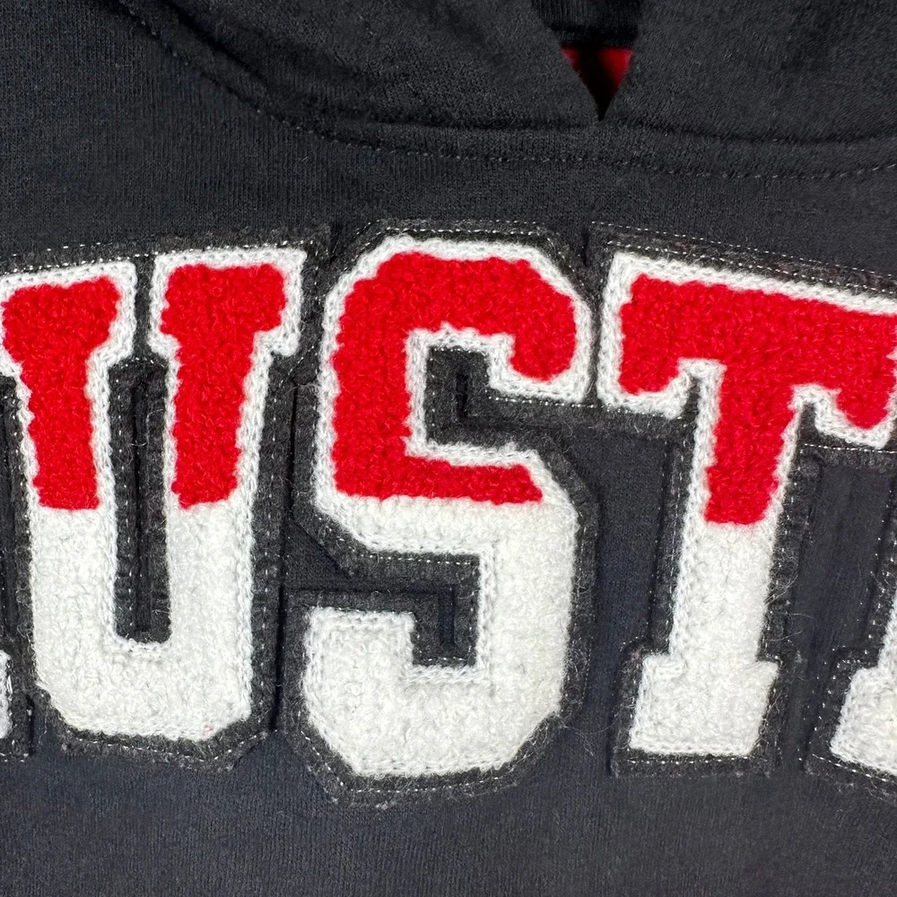 Looney Tunes Taz Hustle Hoodie Kids Medium 8 Red‎ Black Tasmanian Devil Pullover